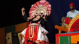 Yakshagana  Dhee shakthi  1  Suresh shetty amp Anand kumar  Hudugodu Chandrahasa [upl. by Allis]