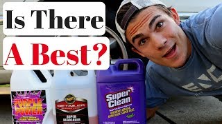 Best Auto Degreaser Super Clean Super Degreaser Purple Power [upl. by Kcajyllib]