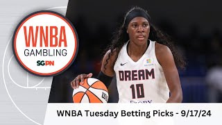 WNBA Tuesday Picks  91724  WNBA Bets Player Props and Predictions [upl. by Delp]