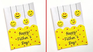 Fathers Day Card  Fathers Day Greeting Card  Emoji Fathers Day Card  DIY Fathers Day Card 2024 [upl. by Durr330]