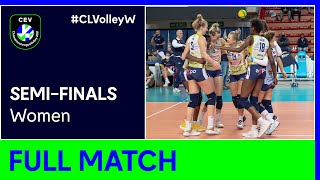 A Carraro Imoco CONEGLIANO vs Igor Gorgonzola NOVARA  CEV Champions League Volley 2021 Women SF [upl. by Hughmanick223]