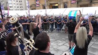 Piping Live 2018  Wednesday  Dowco Triumph Street Pipe Band  Medley at the NPC [upl. by Slrahc]