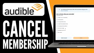 How to Cancel Audible Membership Through Amazon  EasytoFollow Tutorial 2024 [upl. by Alexandrina]