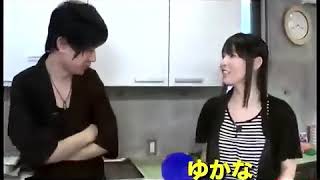 Sugita Tomokazu and Yukana cooking TV show  anigera part 1 [upl. by Drolyag]