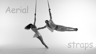 Dance for me  Wallis Aerial Straps Duo by Viktor Hladchenko and Lilia Krylova Circus performance [upl. by Enelad]