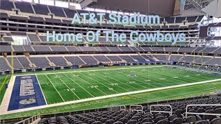 ATampT Stadium Tour  Home Of The Dallas Cowboys [upl. by Ahsilyt]