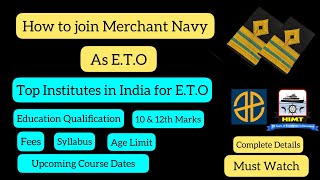 ETO Electro Technical Officer in Merchant Navy  How to join as eto  Course full detail [upl. by Aidnyl81]