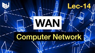 WAN  Wide Area Network  Computer Networks  Lec14  Bhanu Priya [upl. by Eittak]