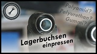 Lagerbuchsen wechseln  Simson Tutorial [upl. by Hun]