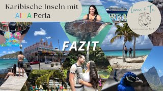 Karibische Inseln mit AIDA Perla  Fazit [upl. by Lokcin]