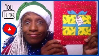 Dear Santa by Rod Campbell  Read aloud  With fun questions [upl. by Ttsepmet]