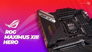 ASUS ROG MAXIMUS XIII HERO  Overview [upl. by Nylrahc252]