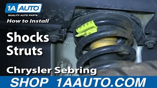 How to Replace Strut amp Spring Assembly 0106 Chrysler Sebring [upl. by Orsini]