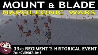 Mount amp Blade WarbandNapoleonic Wars  33rd Regiments Historical Event  Corunna campaign [upl. by Aisetra774]