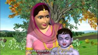 Sri Venkateswara Suprabhatam 3D Animation Songs Part 1 [upl. by Drahnreb]