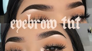 Current Eyebrow Tutorial 2019 [upl. by Rani]