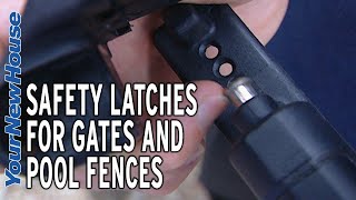 Pool Gate and Fence Latches [upl. by Atinele757]