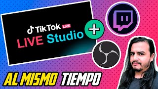 HACER DIRECTO EN TIKTOK Y TWITCH AL MISMO TIEMPO [upl. by Wilder618]