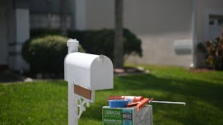 DIY Mailbox Repair Post Restoration Painting Replacement [upl. by Itsuj436]