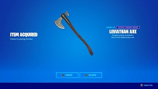 How To Get Leviathan Axe Pickaxe For FREE Fortnite [upl. by Burkhart]