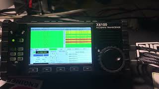 Xiegu X6100 running WSJTX from INSIDE the rig No PC needed [upl. by Stephenson]