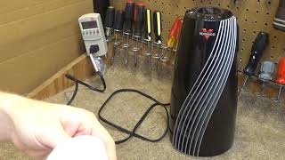 Vornado SRTH Heater  Initial Checkout [upl. by Ahcire]