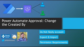 Power Automate Approval Change the Created By [upl. by Landau723]