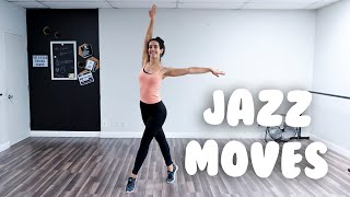 Simple Jazz Steps I Beginner Tutorial With trainwithkendall [upl. by Yedok37]