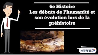 6e Histoire  Les débuts de lhumanité [upl. by Nedia653]