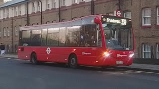 Route Visuals  Diversion Stagecoach Route 339 Mile End Station  Musbury Street 67005 YJ23 EWE [upl. by Knipe]