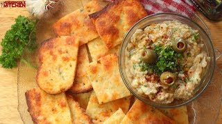 Baba Ganoush amp Keto Fathead Crackers Eggless  Keto Recipes  Headbangers Kitchen [upl. by Vastha488]