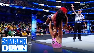 Bianca Belair goes oneonone with Zelina  FRIDAY NIGHT SMACKDOWN  WWE ON FOX [upl. by Penland452]