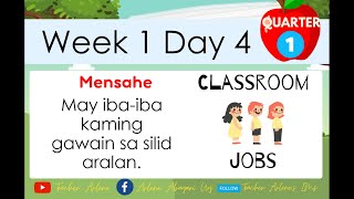 Matatag Kinder Week 1 Day 4 Quarter 1 [upl. by Schriever388]