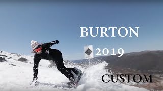 2019 Burton Custom Snowboard Review Camber VS Flying V [upl. by Ydur]