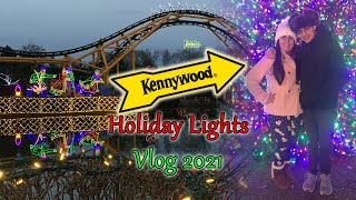 Kennywood Holiday Lights 2021 Vlog [upl. by Atiek]