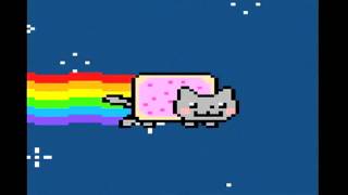 Nyan Cat quotNyanquots for 1 Hour Super Extended Version HD [upl. by Bengt]