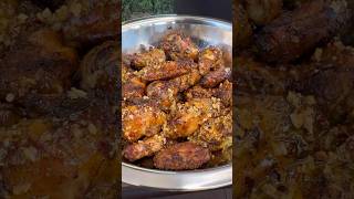 Lemon pepper Parmesan chicken wings DanOsSeasoning [upl. by Omle159]