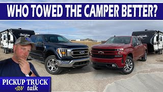 Diesel vs hybrid rv towing Chevy Silverado vs Ford F150 Hybrid [upl. by Ecitsuj]