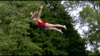 First Female Death Diving World Champion  EVER [upl. by Zolly]