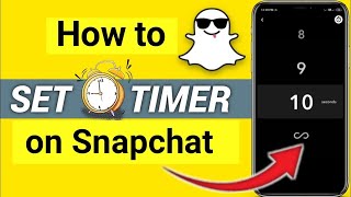 How to set timer in snapchat  Snapchat me timer kaise set kare  Snapchat timer setting [upl. by Lymann]