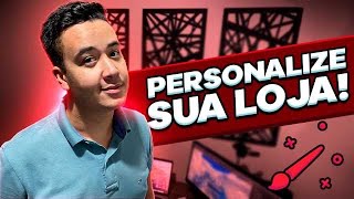 AULA 4  Como Personalizar sua Loja no Shopify [upl. by Nalhsa]