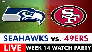 Seahawks vs 49ers Live Streaming Scoreboard Free PlayByPlay Highlights  NFL Week 14 [upl. by Shalna]