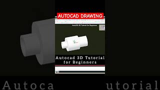 AutoCAD Drawing  Autocad 3D Tutorial for Beginners [upl. by Acenahs]