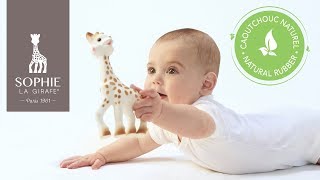 Sophie la girafe®  Le jouet en caoutchouc 100 naturel [upl. by Aehsan]