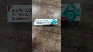 Quadriderm rf cream use in hindihealthcare healthtipsinhindi [upl. by Donalt599]