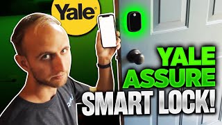 Unboxing and Installing a YALE ASSURE Smart Lock [upl. by Ahsiem97]