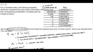 Math 14 HW 6131 Older Version [upl. by Yvaht]