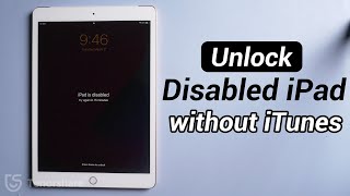 Unlock Disabled iPad Easily Fixed  without iTunes [upl. by Suzzy991]