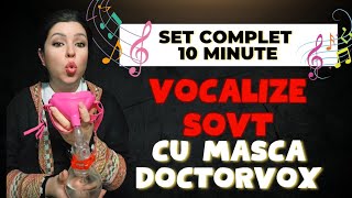 10 minute vocalize cu mască DoctorVox  cum se folosește [upl. by Ennavoj]