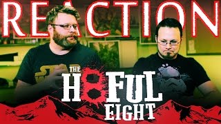 The Hateful Eight Trailer REACTION [upl. by Niliac]